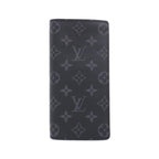 Louis Vuitton Monogram Eclipse Portefeuille Brazza Wallet