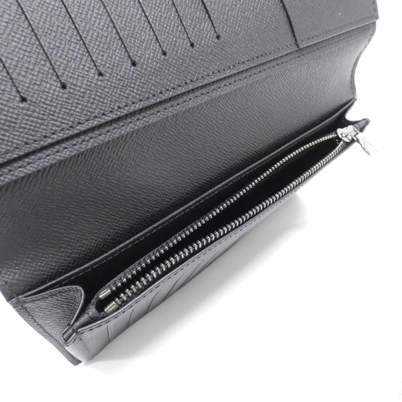 Louis Vuitton Monogram Eclipse Portefeuille Brazza Wallet — view 5