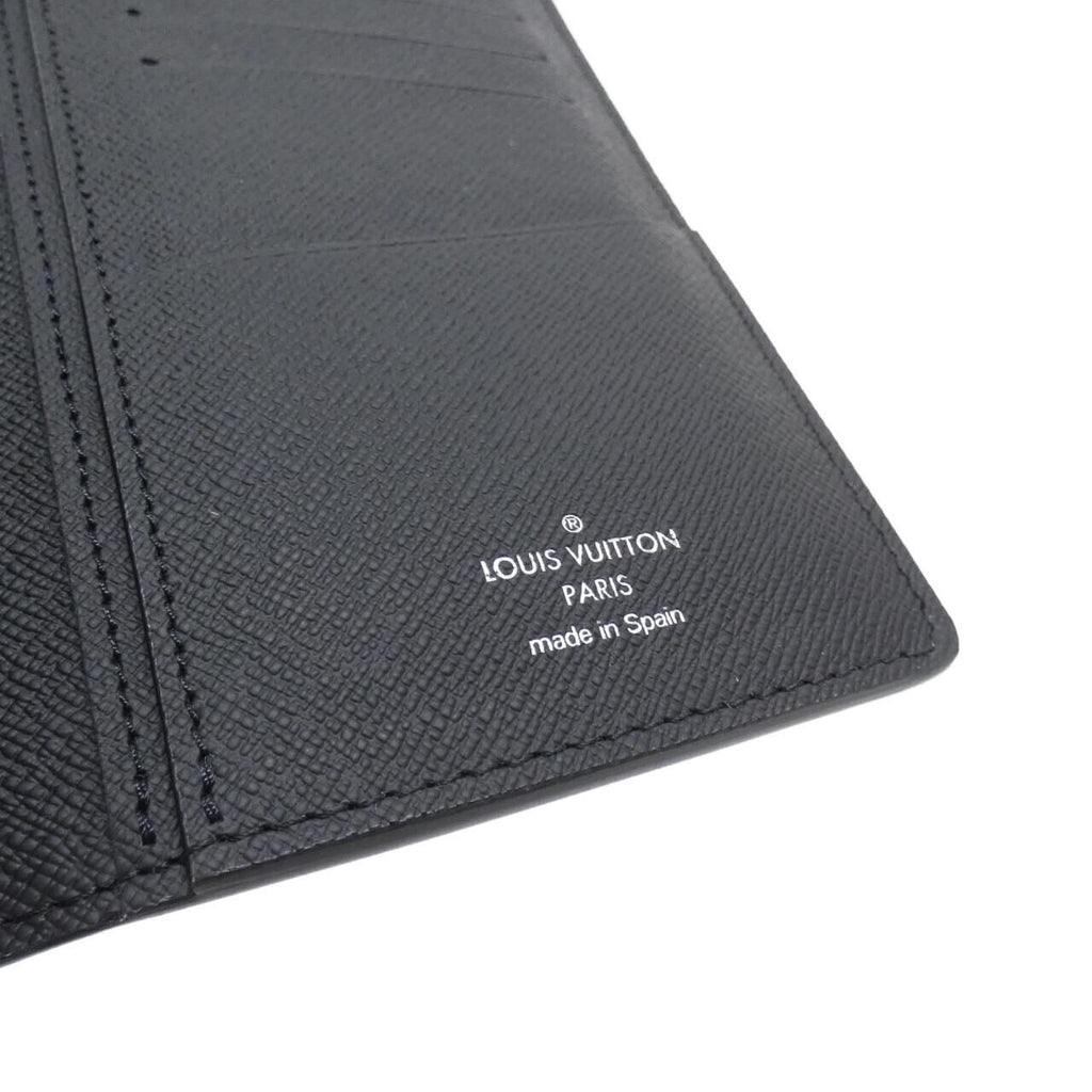 Louis Vuitton Monogram Eclipse Portefeuille Brazza Wallet — view 4