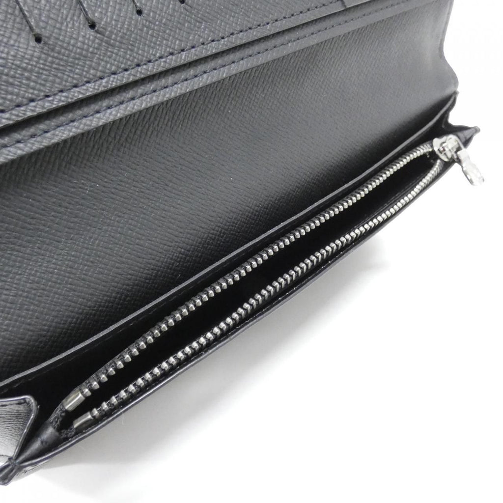 Louis Vuitton Monogram Eclipse Portefeuille Brazza Wallet — view 5