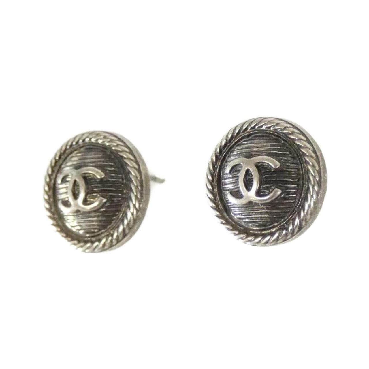 Chanel Earrings Silver — view 2