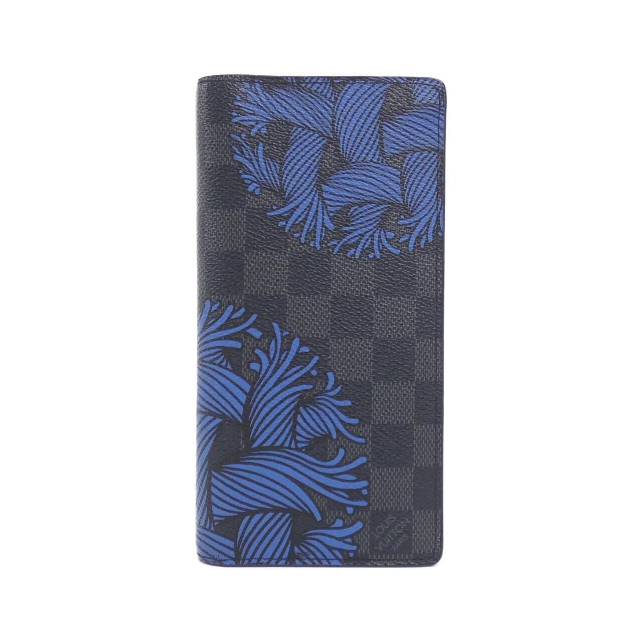 Louis Vuitton Damier Graphite Portefeuille Brazza Wallet
