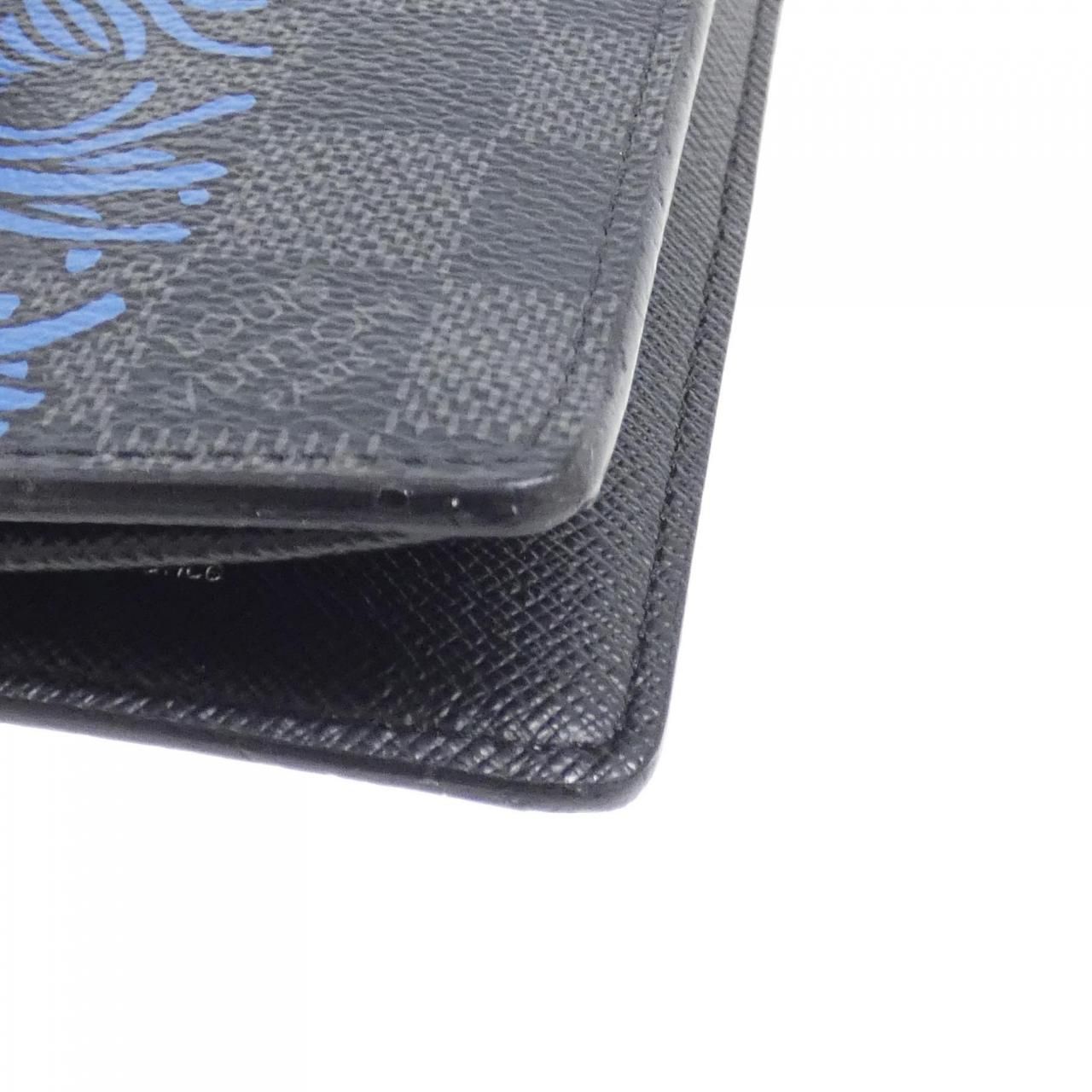 Louis Vuitton Damier Graphite Portefeuille Brazza Wallet — view 3