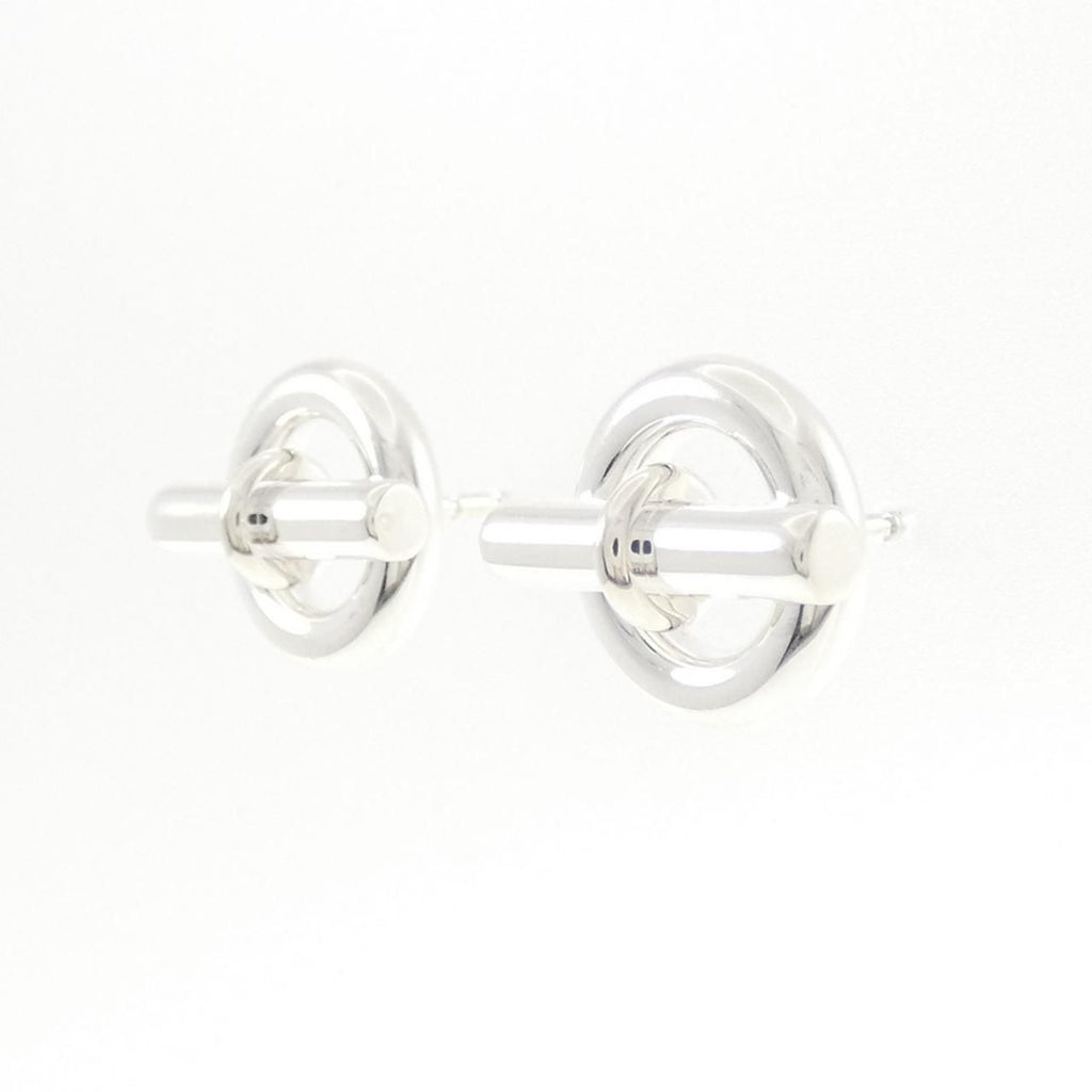 Hermes Mini Chaine D'ancre Earrings — view 2