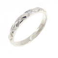 Chanel Diamond Ring Silver