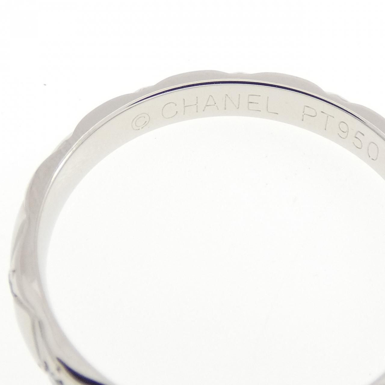 Chanel Diamond Ring Silver — view 4