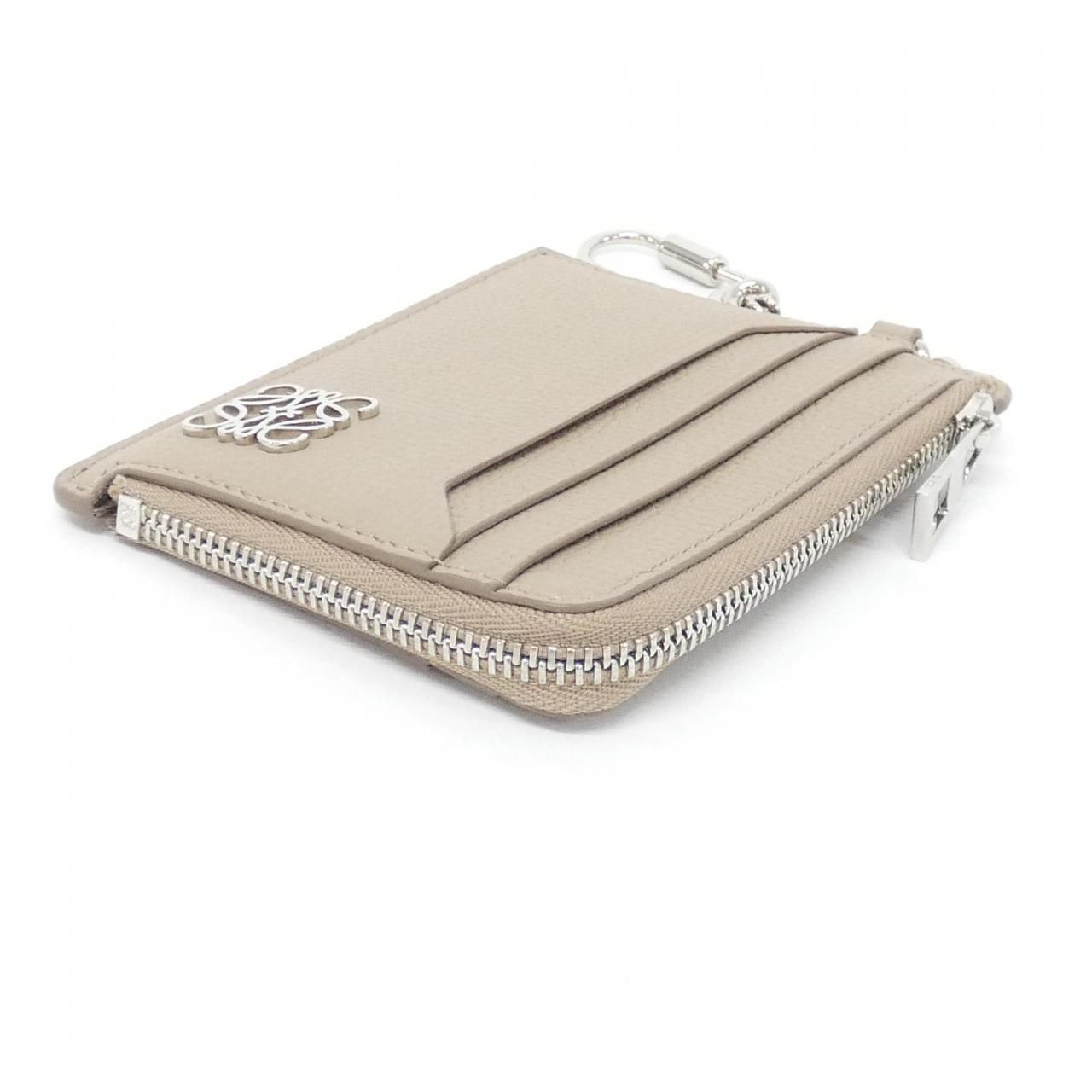 Loewe Coin Case Coin Purse Beige — view 3