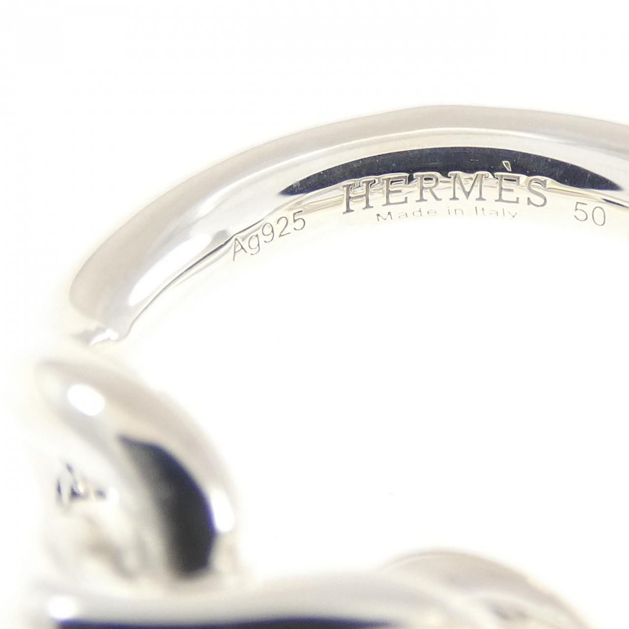 Hermes Croisette Ring Silver — view 4