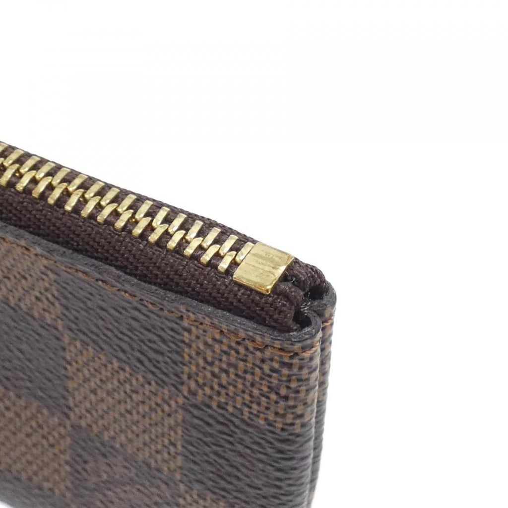 Louis Vuitton Damier Card Key Case Pochette Cles Coin & Key Holder — view 2