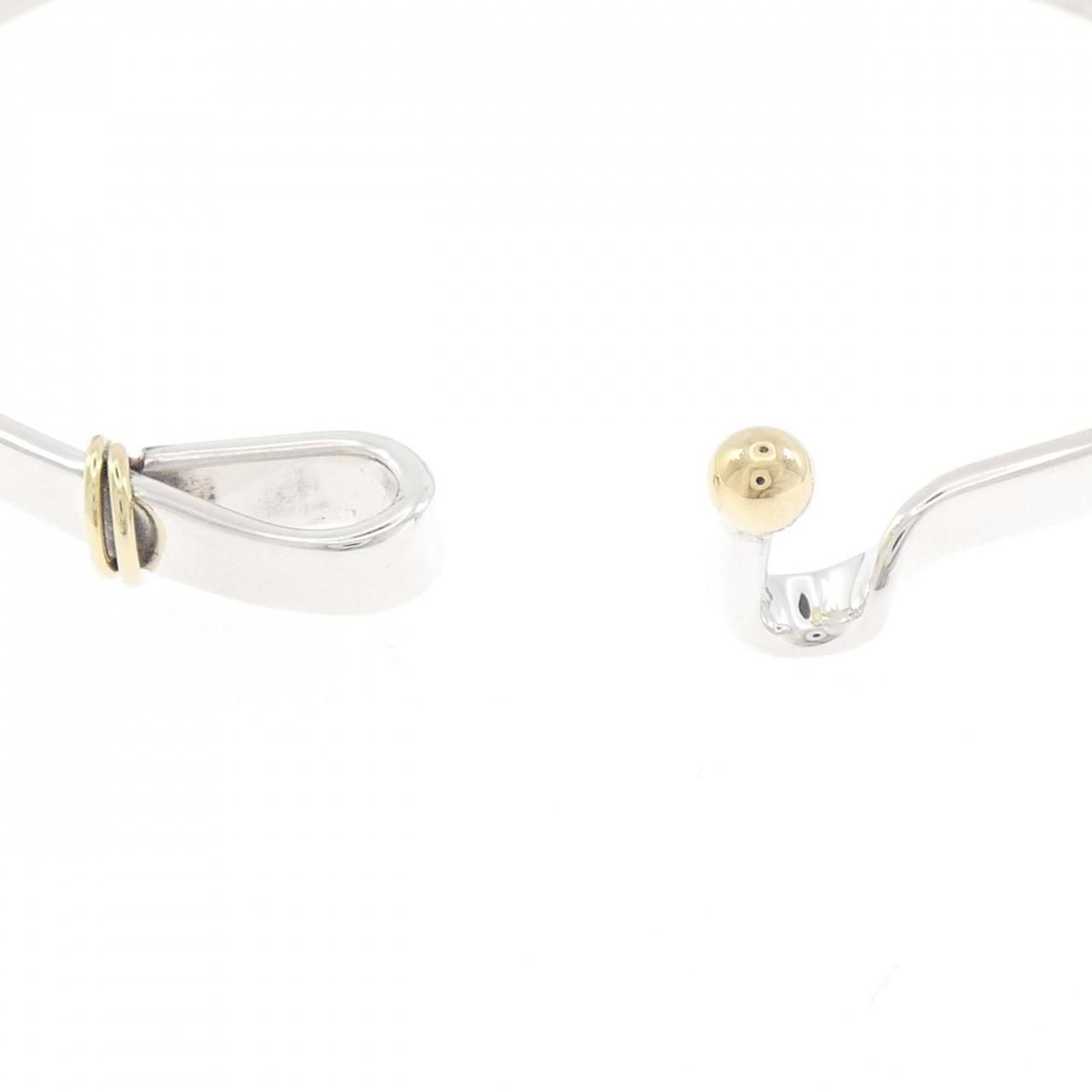 Tiffany & Co Hook Eye Bangle Bracelet — view 3