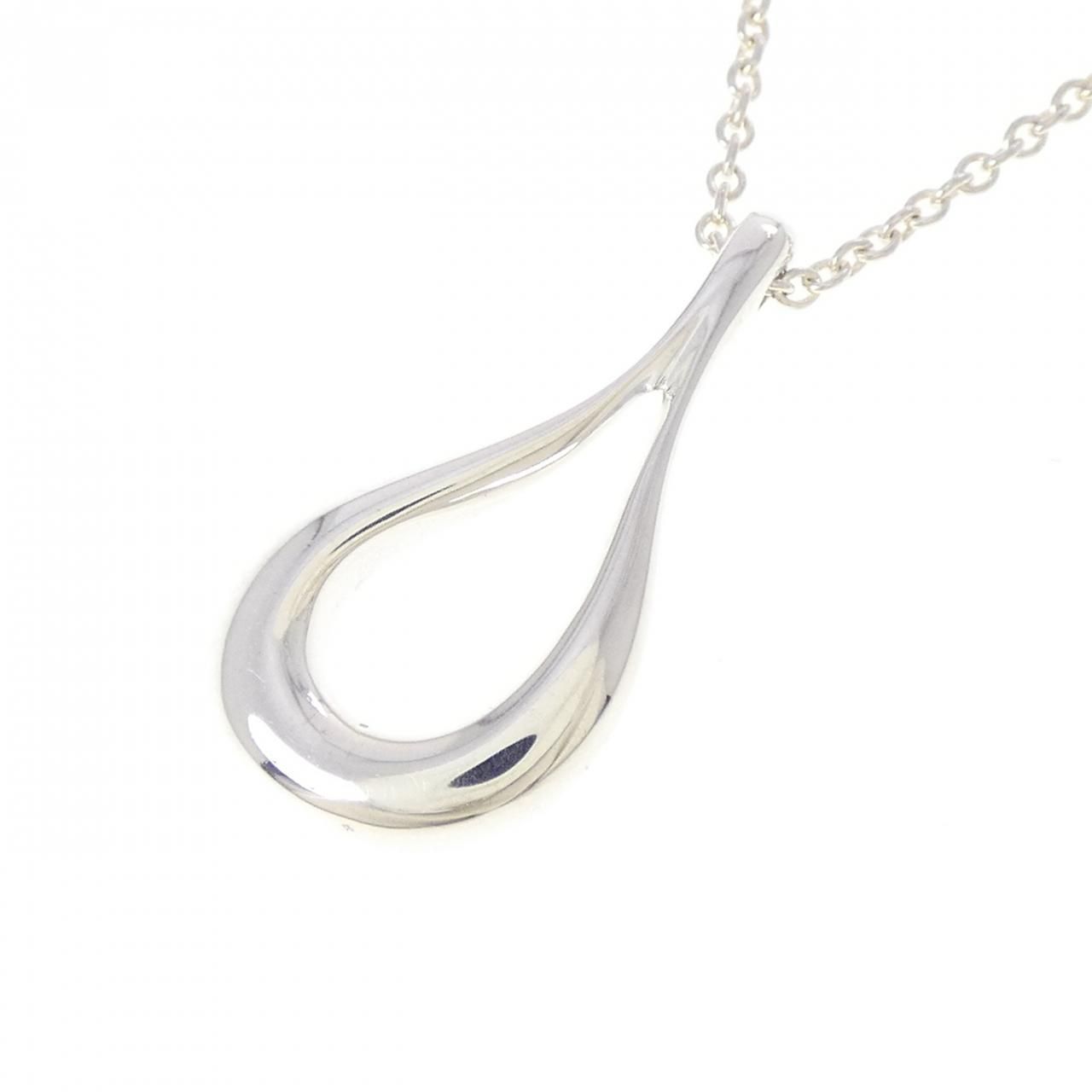 Tiffany & Co Open Teardrop Necklace — view 3