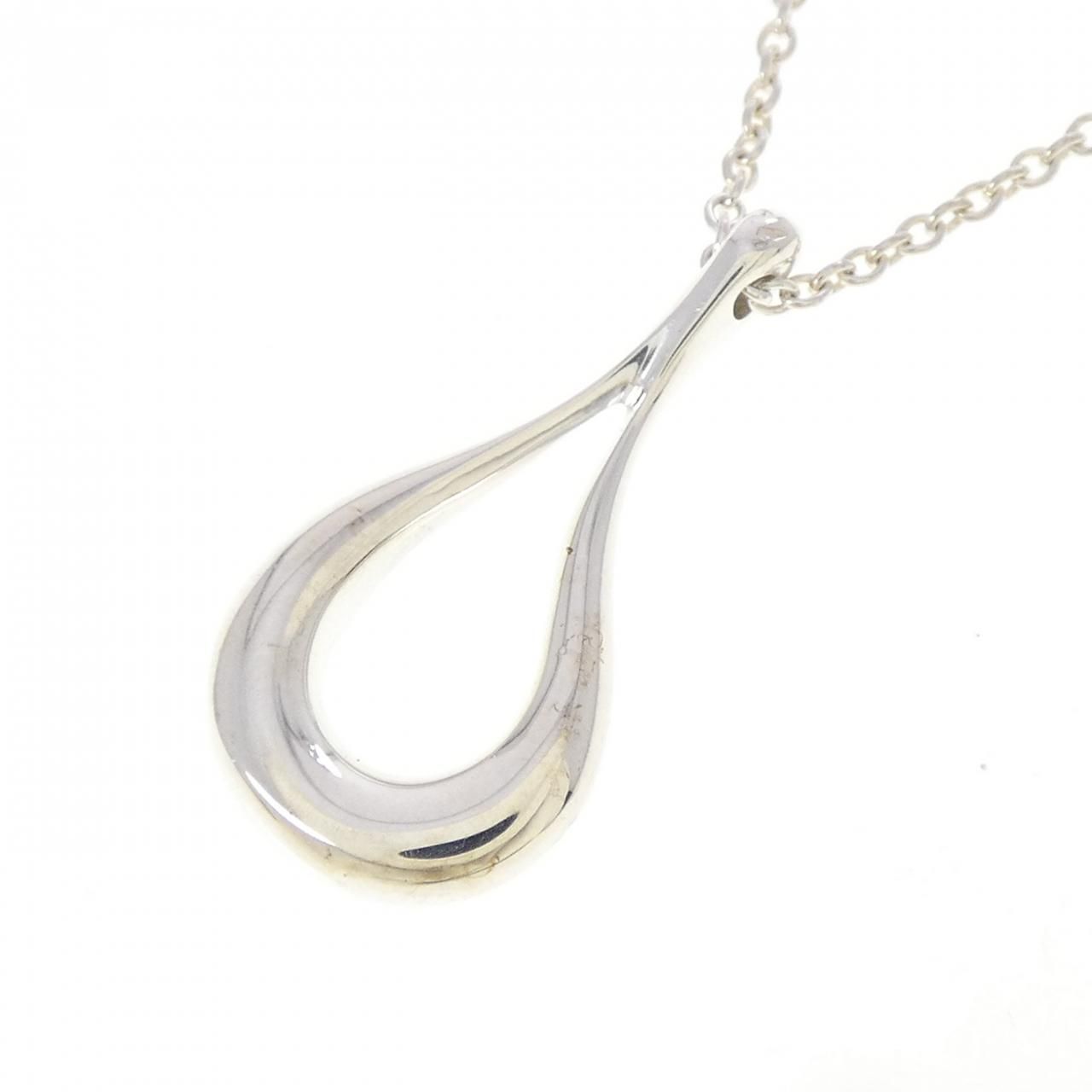 Tiffany & Co Open Teardrop Necklace — view 4