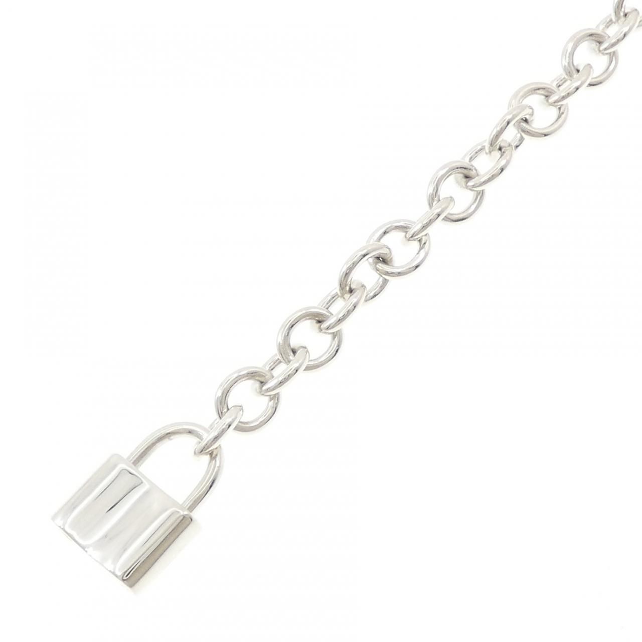 Tiffany & Co Lock Charm Bracelet