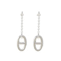 Hermes Farandole Earrings Silver