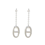Hermes Farandole Earrings Silver