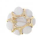 Chanel Camellia Brooch Gold — view 3