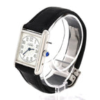 Cartier Must Tank Silver Quartz Watch — view 2