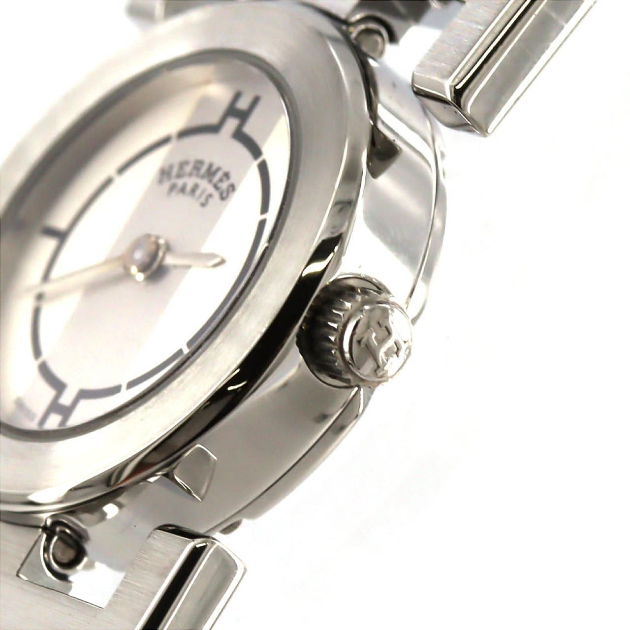 Hermes Paprika SS Quartz Watch — view 3