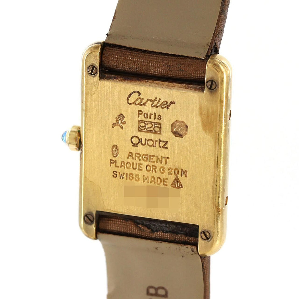Cartier Must Tank SM Quartz Watch — view 6