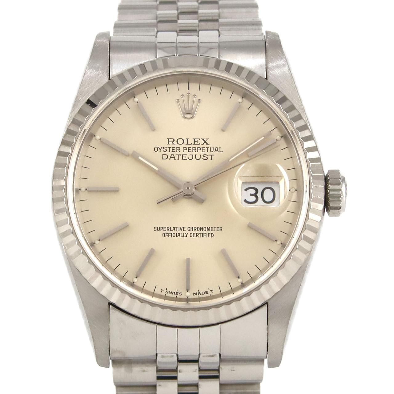 Rolex Datejust Automatic Winding S Number Watch