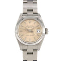 Rolex Oyster Perpetual Date SS Automatic Winding S Number Watch