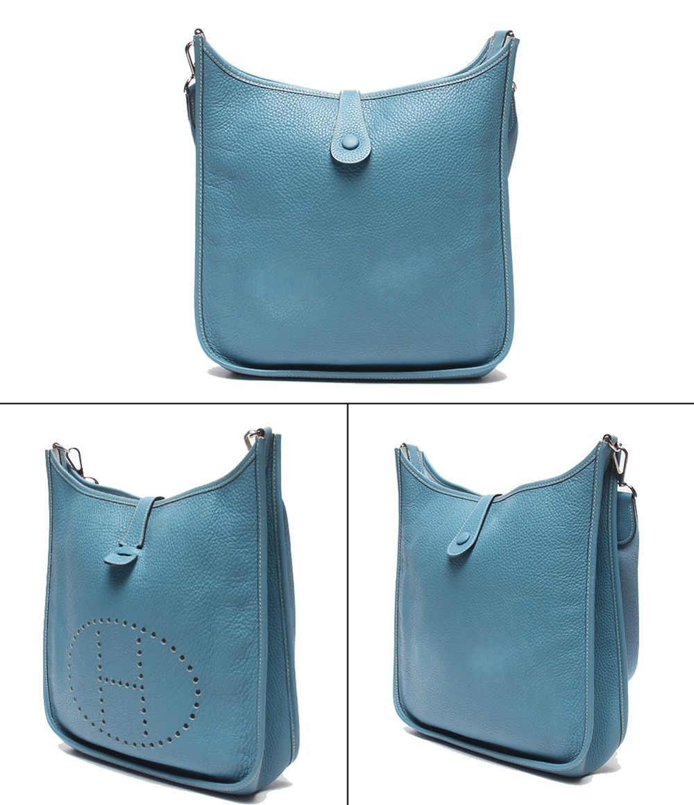 Hermes Shoulder Bag Silver Bag / Crossbody Evelyne 1 PM — view 2