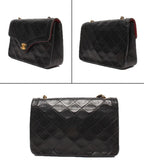 Chanel Chain Shoulder Bag Single Lambskin Gold — view 2