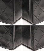 Chanel Chain Shoulder Bag Single Lambskin Gold — view 5