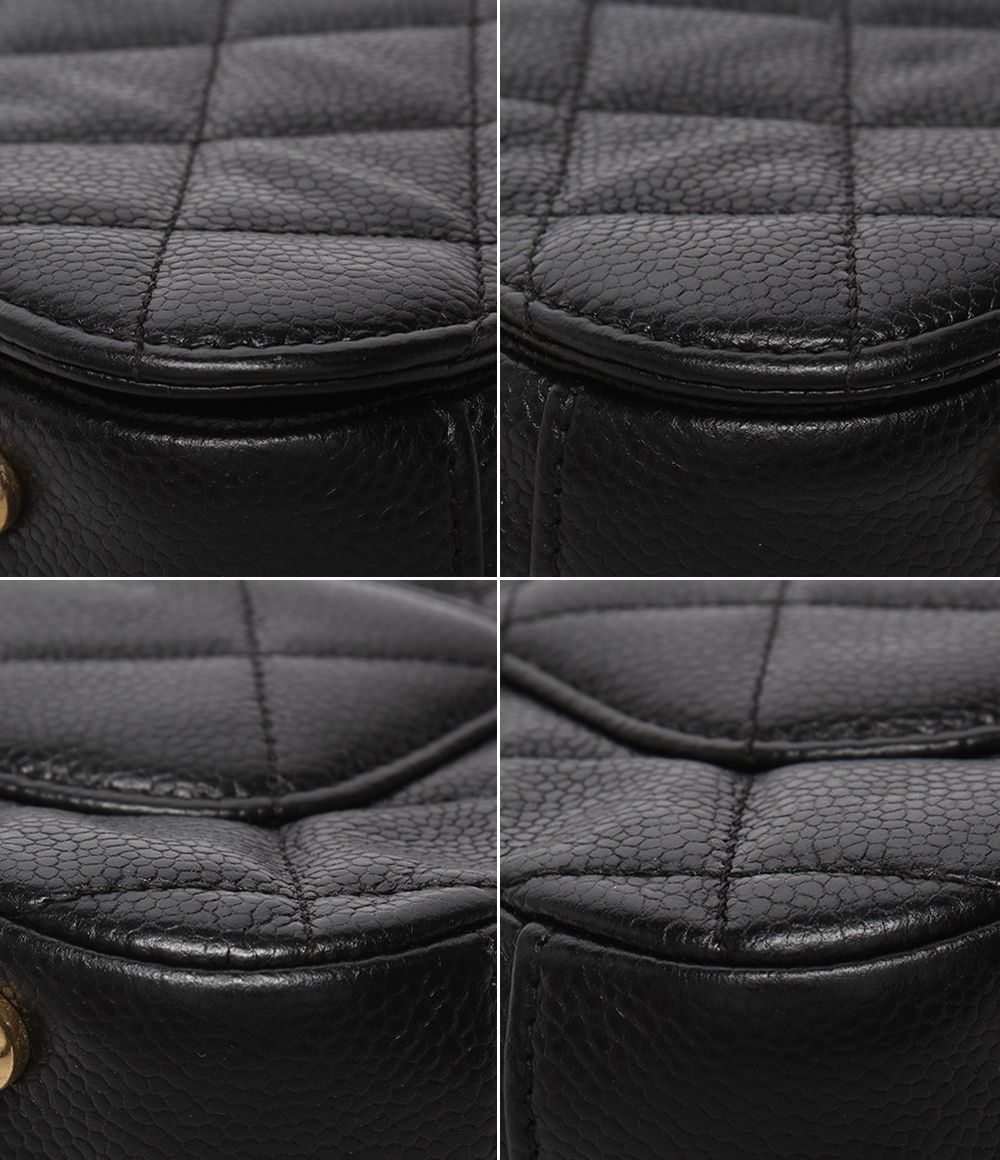 Chanel Chain Shoulder Bag Crossbody Caviar Leather Quilted — view 5
