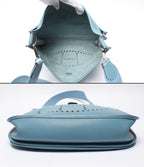 Hermes Shoulder Bag Crossbody Silver Evelyne 2 PM — view 3