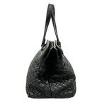 Bottega Veneta Handbag Intrecciato Black Leather — view 4