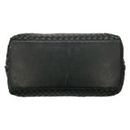 Bottega Veneta Handbag Intrecciato Black Leather — view 5