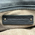 Bottega Veneta Handbag Intrecciato Black Leather — view 8