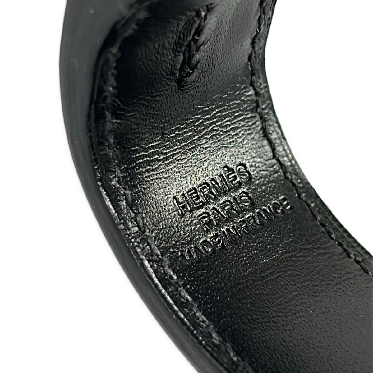 Hermes Key Holder Collier de Chien Anno Black Silver — view 4