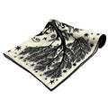 Hermes Shawl Carre Geant 140 White Black Sous le Charme D'orphee Scarf