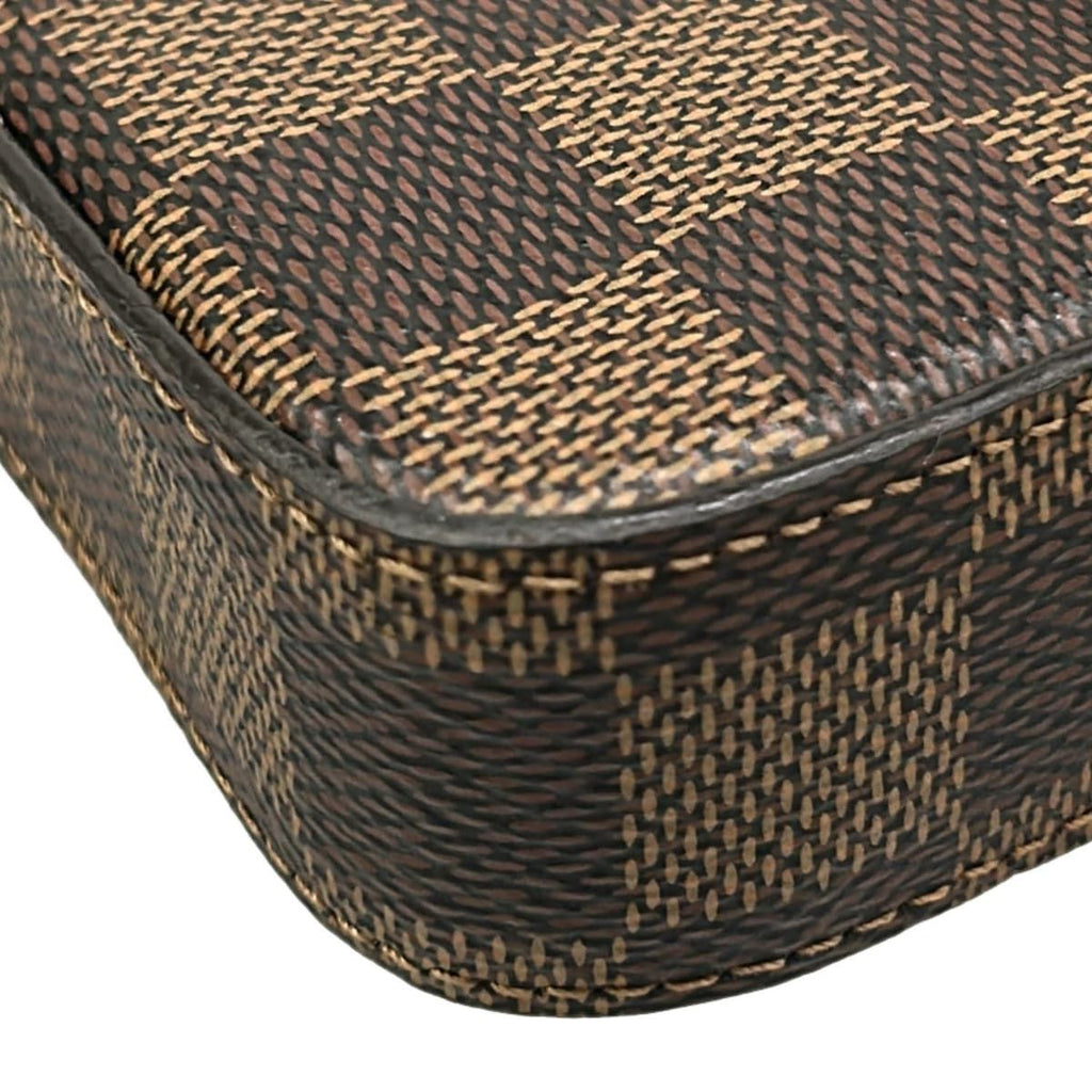 Louis Vuitton Wallet Damier Pochette Felicie Ebene — view 6