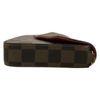 Louis Vuitton Wallet Damier Pochette Felicie Ebene — view 8