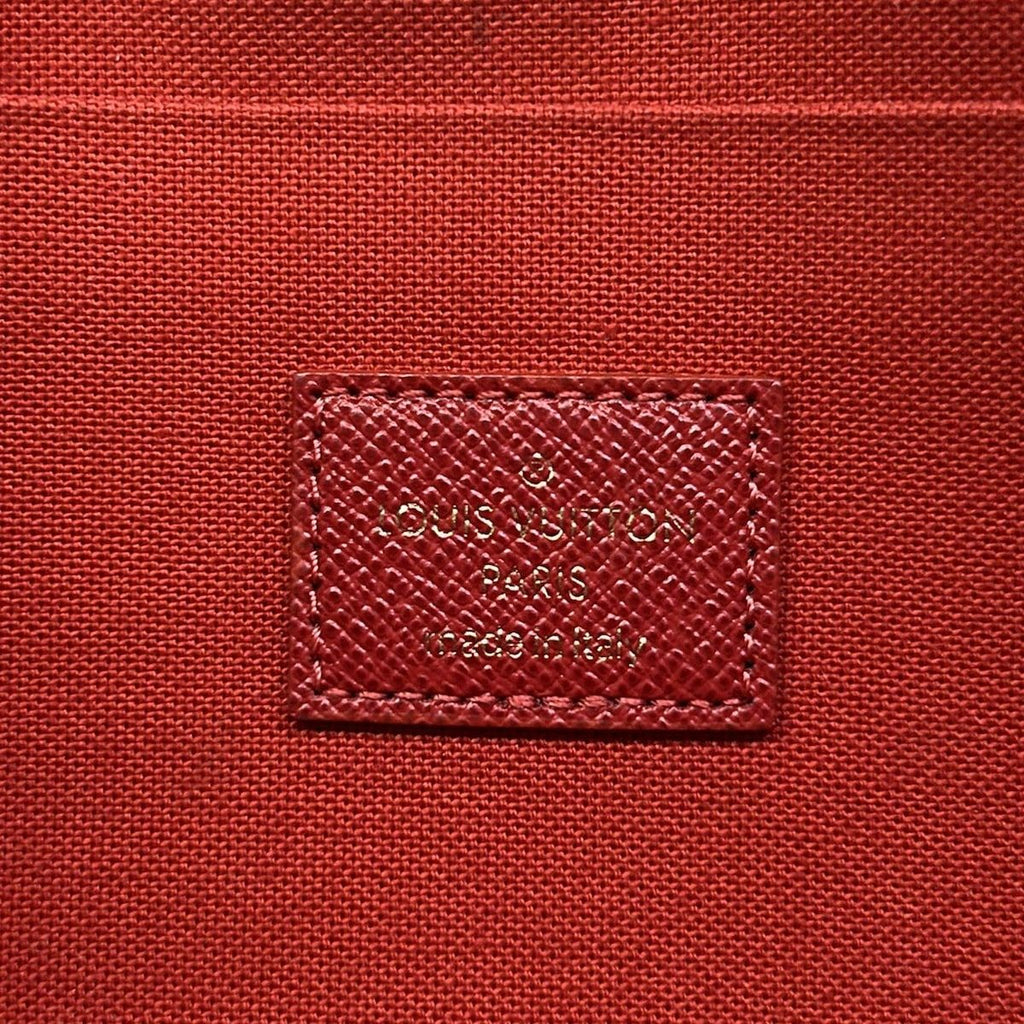Louis Vuitton Wallet Damier Pochette Felicie Ebene — view 5