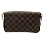 Louis Vuitton Wallet Damier Pochette Felicie Ebene — view 2