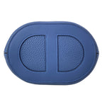 Hermes Tote in the Loop 18 Blue Tie Silver — view 5