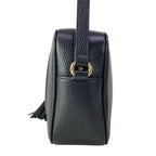 Gucci Shoulder Bag Soho Black Tassel Leather — view 4