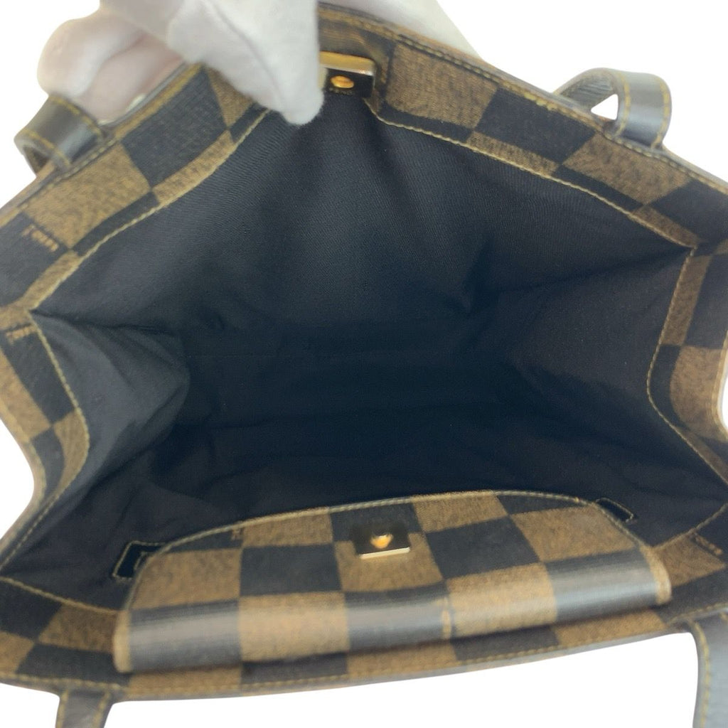 Fendi Vintage Pecan Brown Black 279 963 Tote Shoulder — view 8