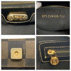 Fendi Vintage Pecan Brown Black 279 963 Tote Shoulder — view 3