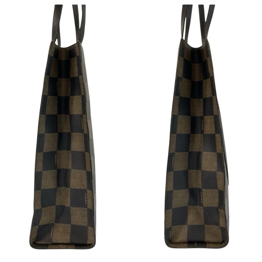 Fendi Vintage Pecan Brown Black 279 963 Tote Shoulder — view 7