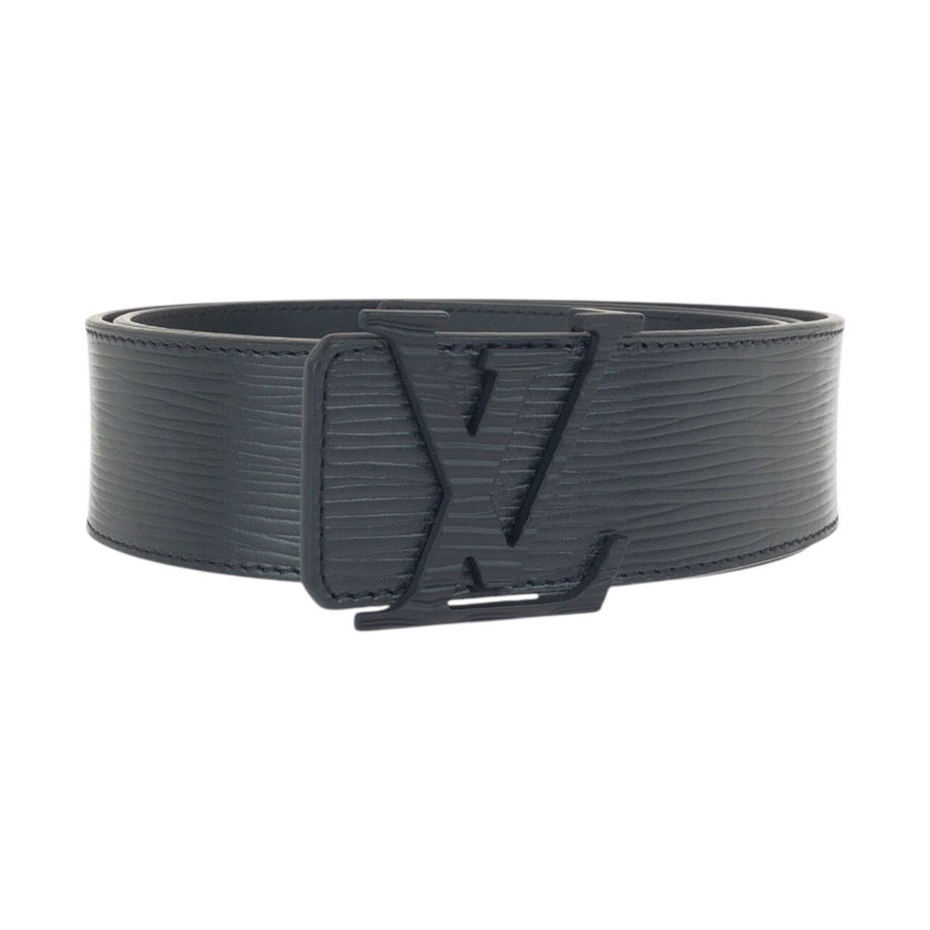 Louis Vuitton Epi Ceinture LV Initial 90 cm Black Noir Belt