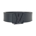Louis Vuitton Epi Ceinture LV Initial 90 cm Black Noir Belt