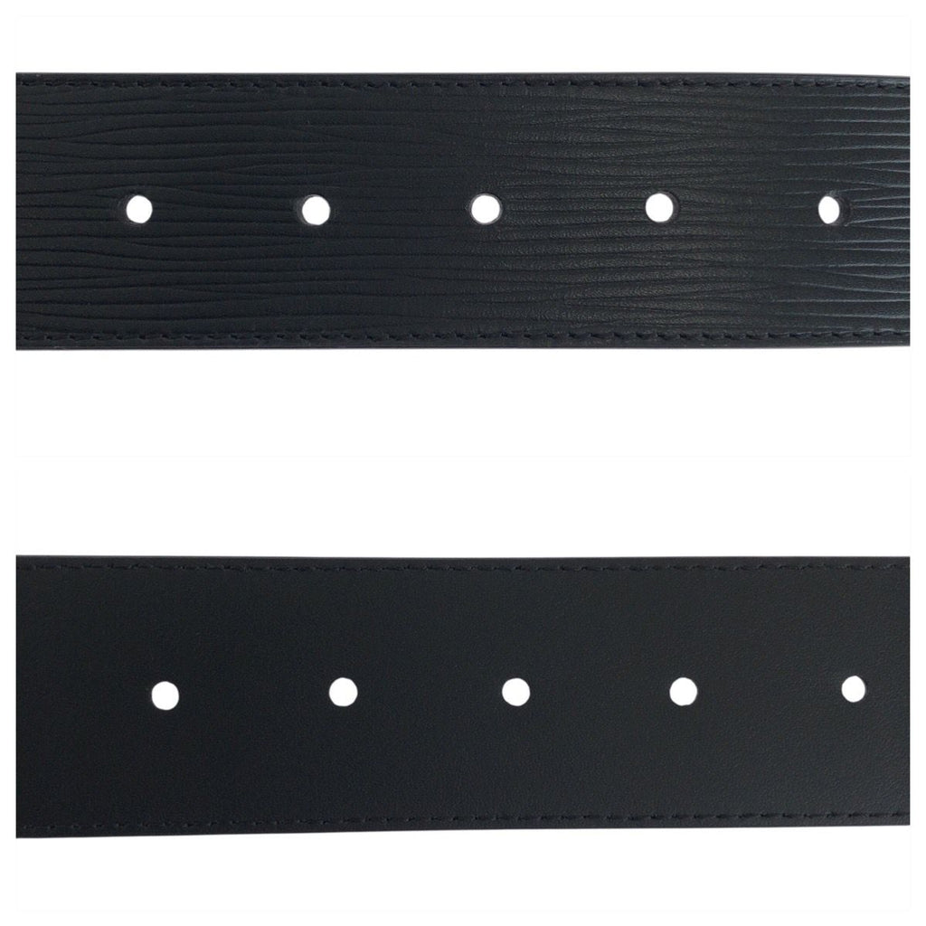 Louis Vuitton Epi Ceinture LV Initial 90 cm Black Noir Belt — view 7