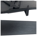 Louis Vuitton Epi Ceinture LV Initial 90 cm Black Noir Belt — view 8