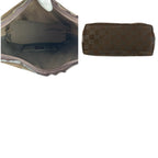 Gucci GG Pattern Brown Suede 000 Shoulder — view 9