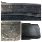 Gucci Vintage Black Gold Leather 001 406 Tote Shoulder — view 5